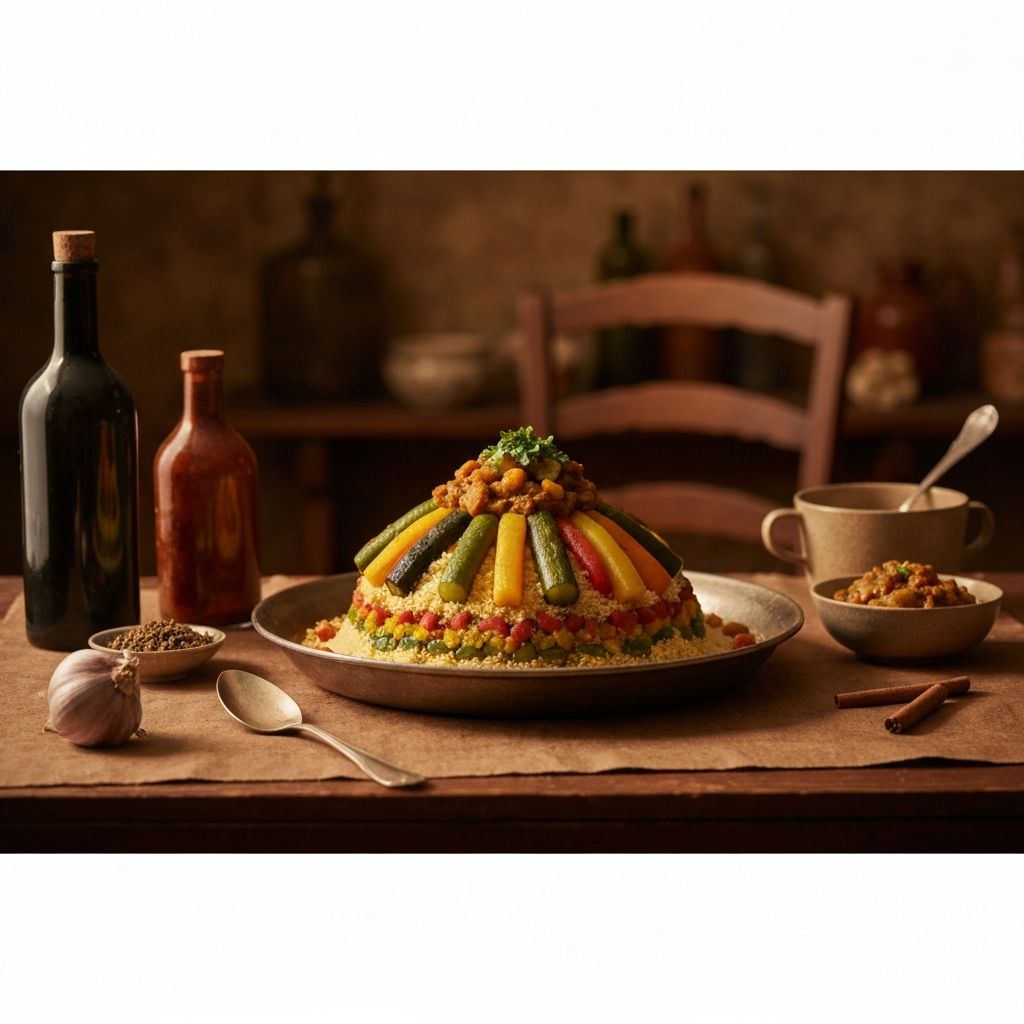 Moroccan Couscous - Kenz Balboula