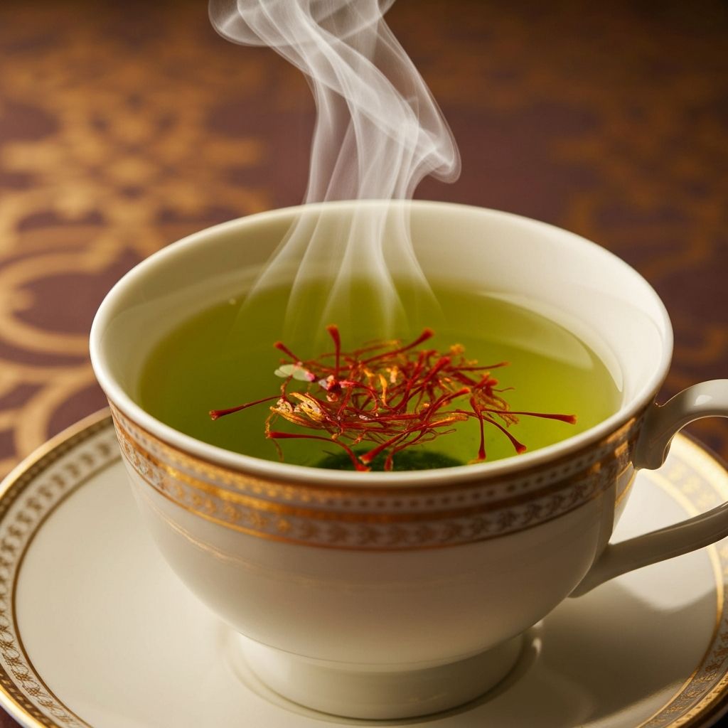 Sultan Green Tea with Saffron